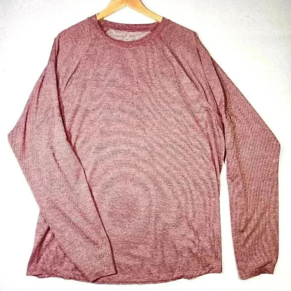 BCG Men's Long Sleeve Shirt 2XL Lightweight 100% Polyester‎ RN#098223 Activewear - Picture 1 of 16